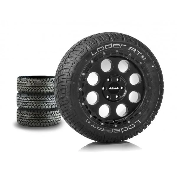 Komplettradsatz Klassik_B Rugged 18x8.5 | Loder AT#1 235/55R18 für Fiat Ducato Maxi (ab 2014)