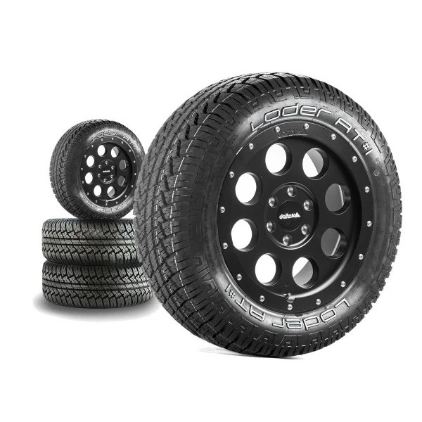Komplettradsatz Klassik_B 18x8,5 | Loder AT1 235/55R18 für Fiat Ducato Light Modelle